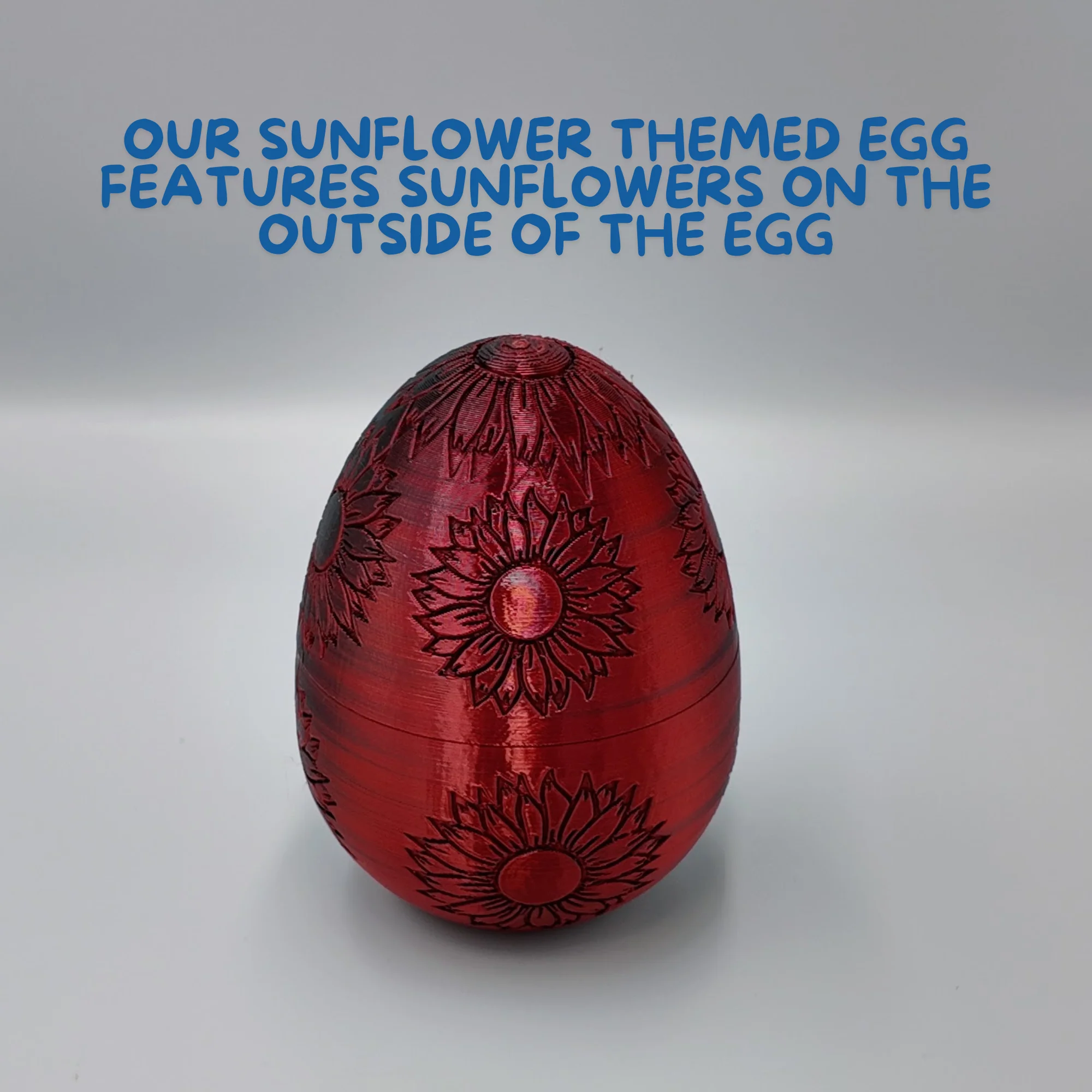 Sunflower Dragon Egg - 12.5" Dragons Articulating Joints - Sunflower Themed - Image 7